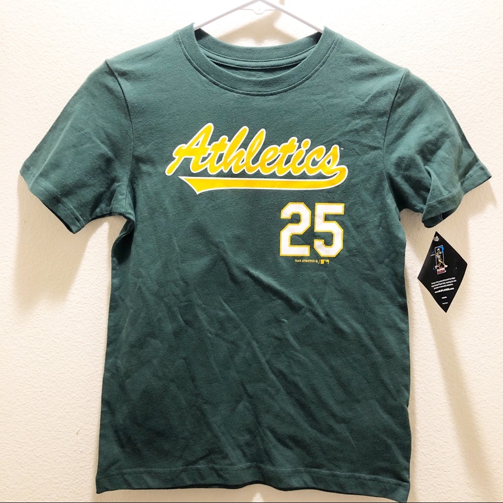 NWT Oakland A’s PISCOTTY Official Team T Shirt
